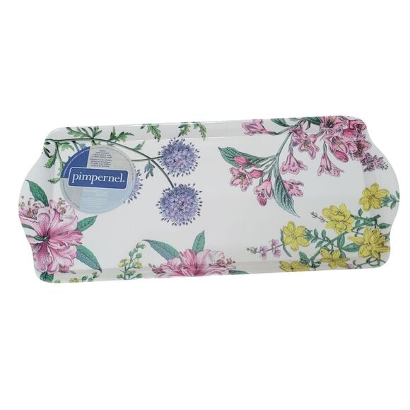 Spring Floral Bloom serving tray / catch all - Picture 1 of 4